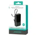 JOYROOM JR-PC2 22.5W Power Bank with Built-in Three Cables, 20,000mAh, Black (3C Certified)