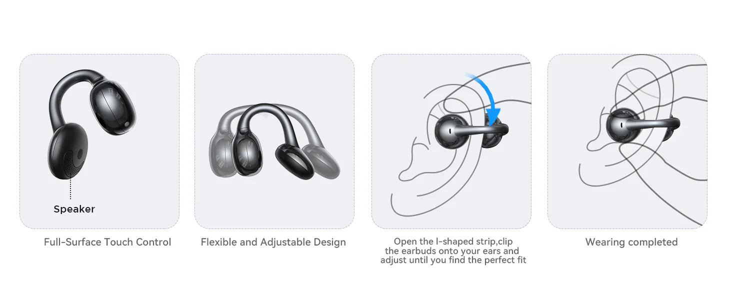 JOYROOM Openfree OE3 Clip On Earbuds 3