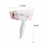 KEMEY KM-3365 Quick-Drying Multifunctional Hair Dryer by Kemei