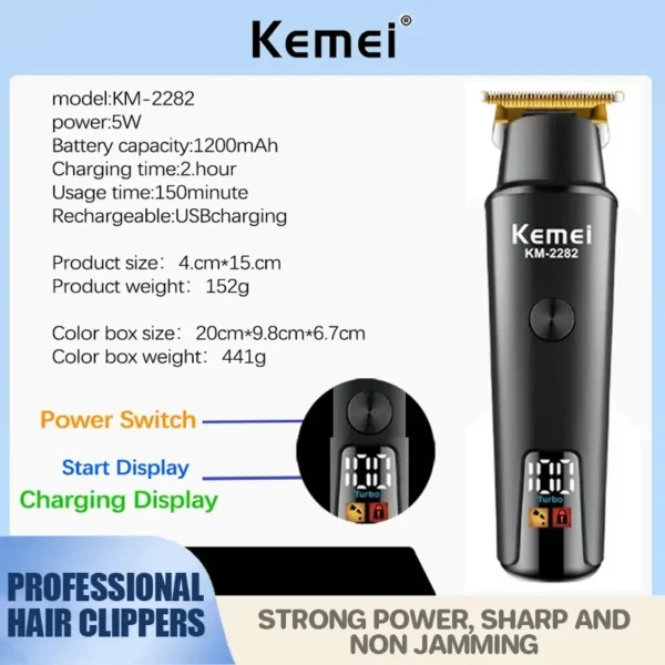 Kemei KM-2282 Professional Hair Clipper