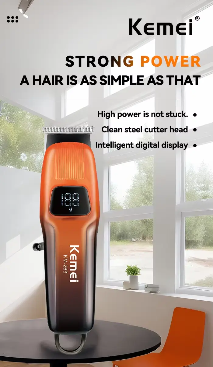 Kemei KM 263 Professional Hair Clipper 5