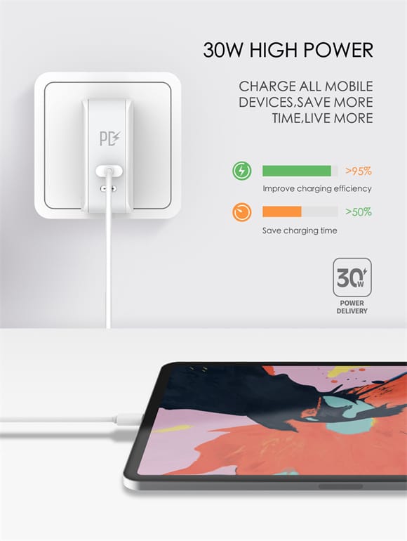 LDNIO A4403C 30W Dual USB Ports Fast Charger 4