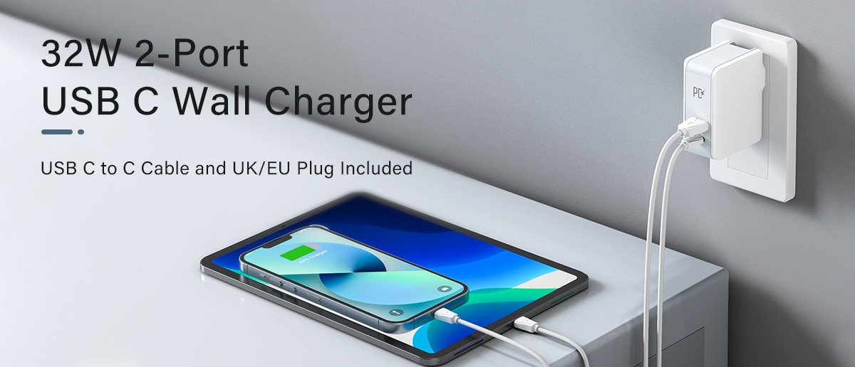 LDNIO A4403C 30W Dual USB Ports Fast Charger 5