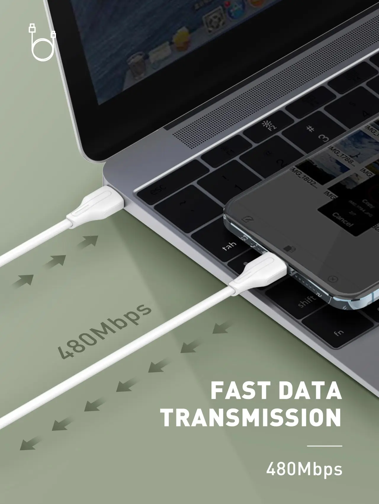 LDNIO LC122I Type C To Lightning Cable 30W Fast Charging 2m 3