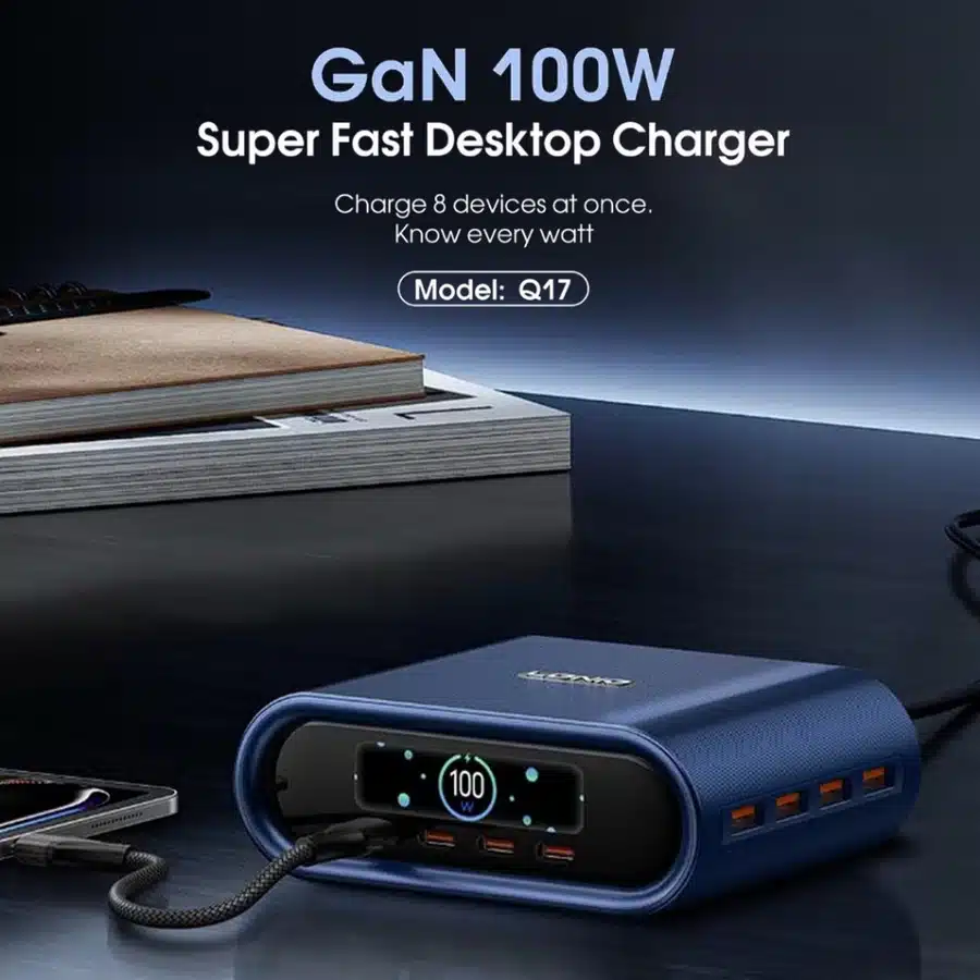 LDNIO Q17 100W GaN Super Fast Charger 1