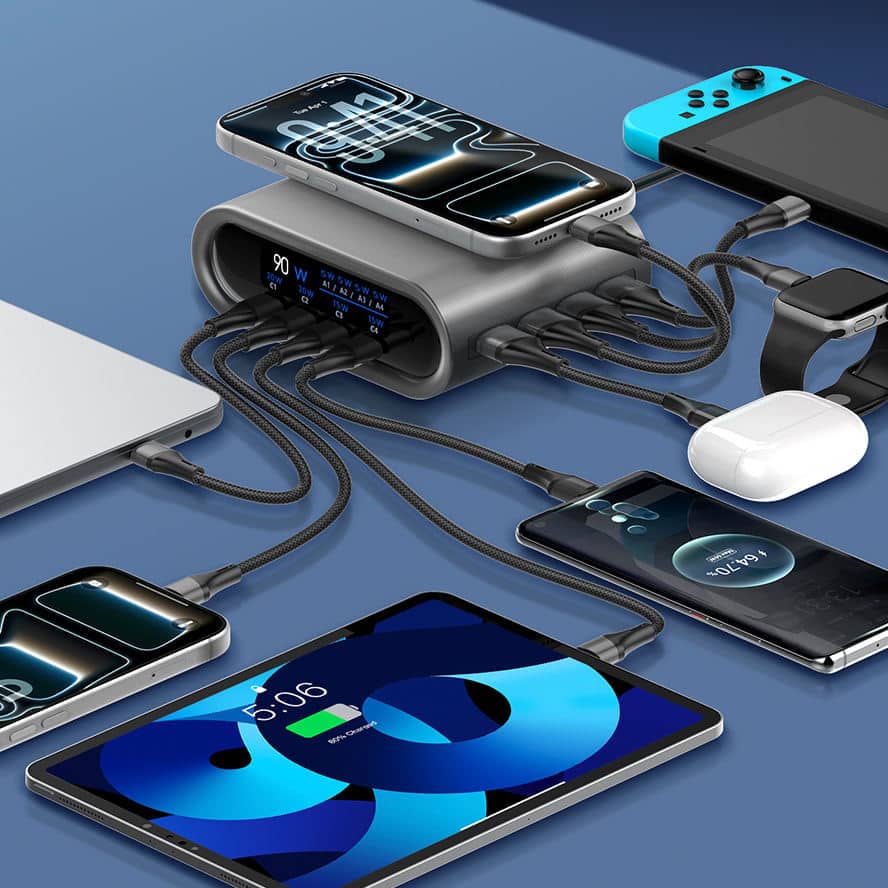 LDNIO Q17 100W GaN Super Fast Charger 3