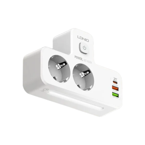 LDNIO SE2337 LED Night Lamp With Power Socket
