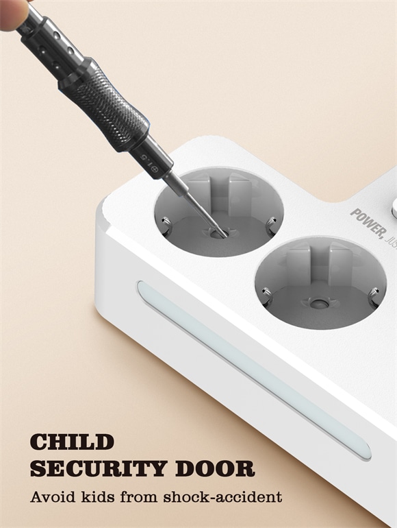 LDNIO SE2337 LED Night Lamp With Power Socket 2