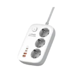 LDNIO SE3436 3 AC Outlets 4 USB Power Strip