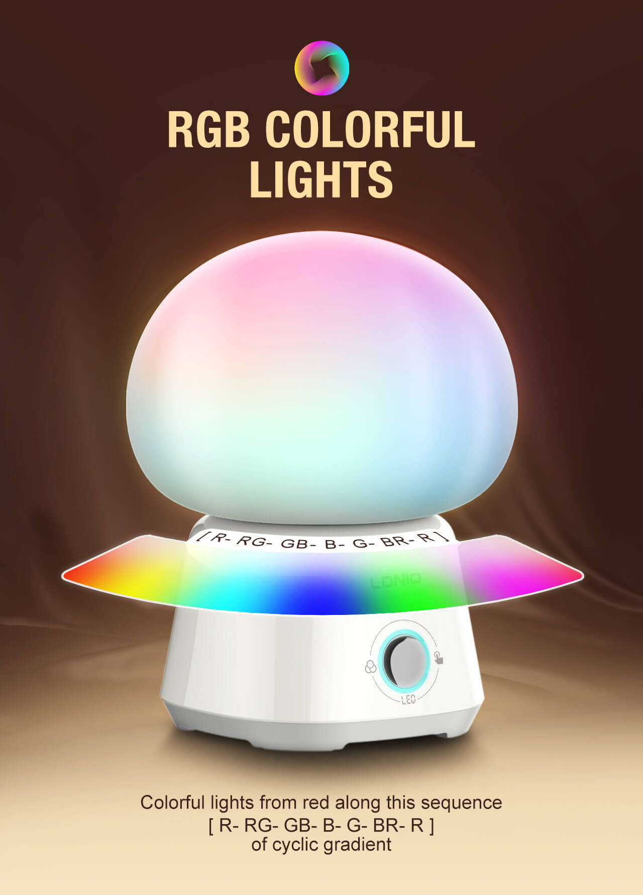 LDNIO Y4 Smart Desktop Night Light 7