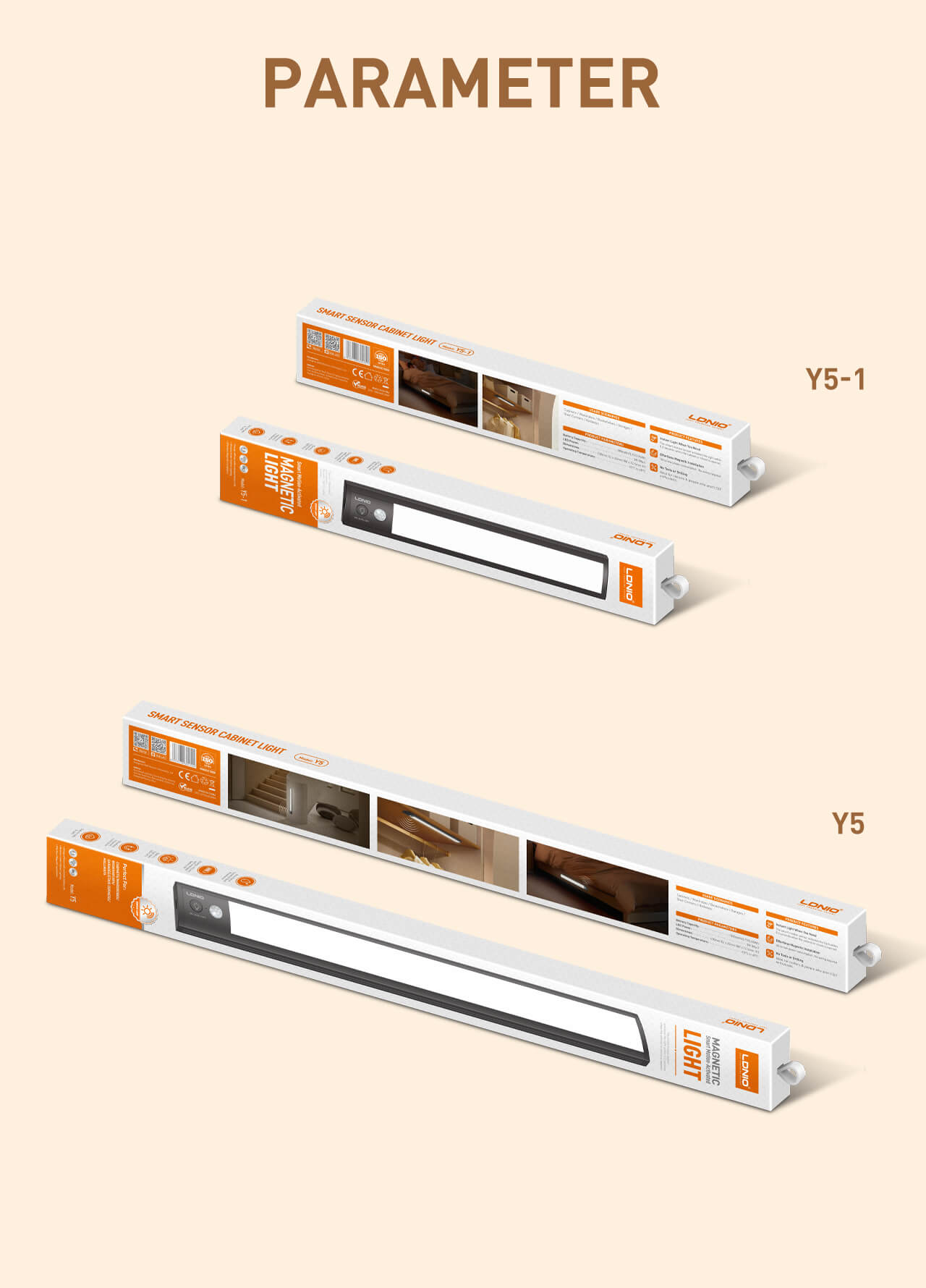 LDNIO Y5 Smart Motion Activated Cabinet Light 2
