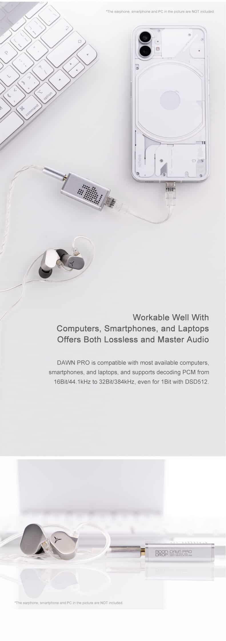 MOONDROP DAWN PRO USB DAC AMP 2