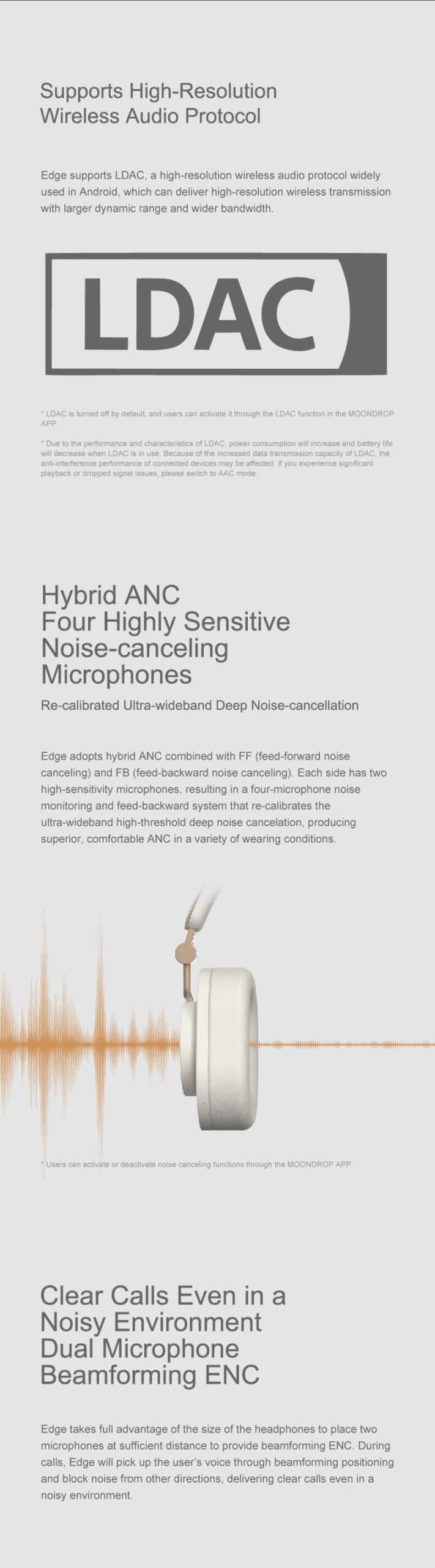MOONDROP EDGE Portable Wireless ANC Headphone 1 scaled