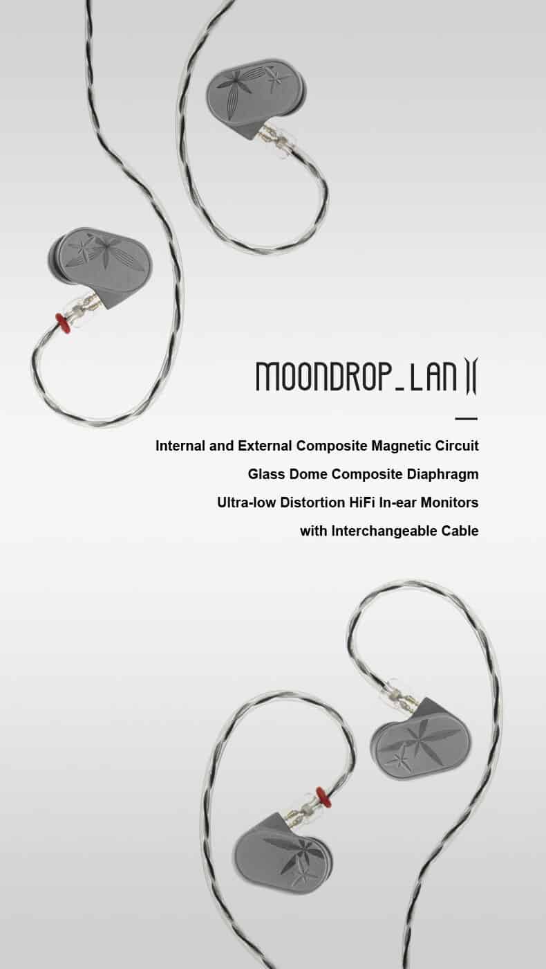 MOONDROP LAN II In Ear Monitor Earphone 1