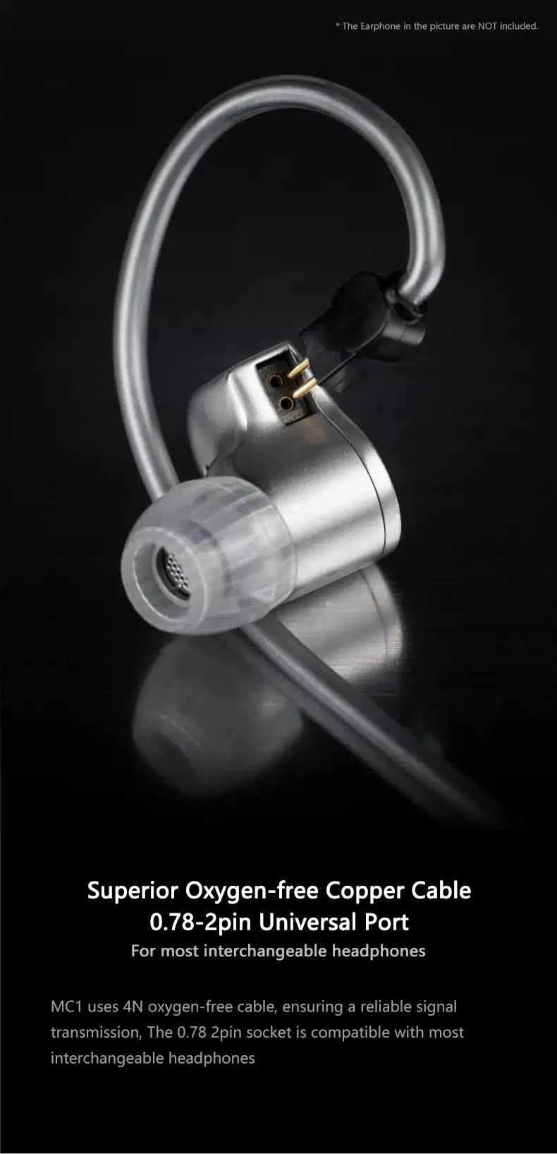MOONDROP MC1 Multipurpose Microphone Cable 3 3