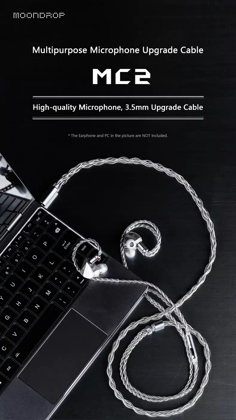 MOONDROP MC2 Multipurpose Microphone Upgrade Cable 3 3