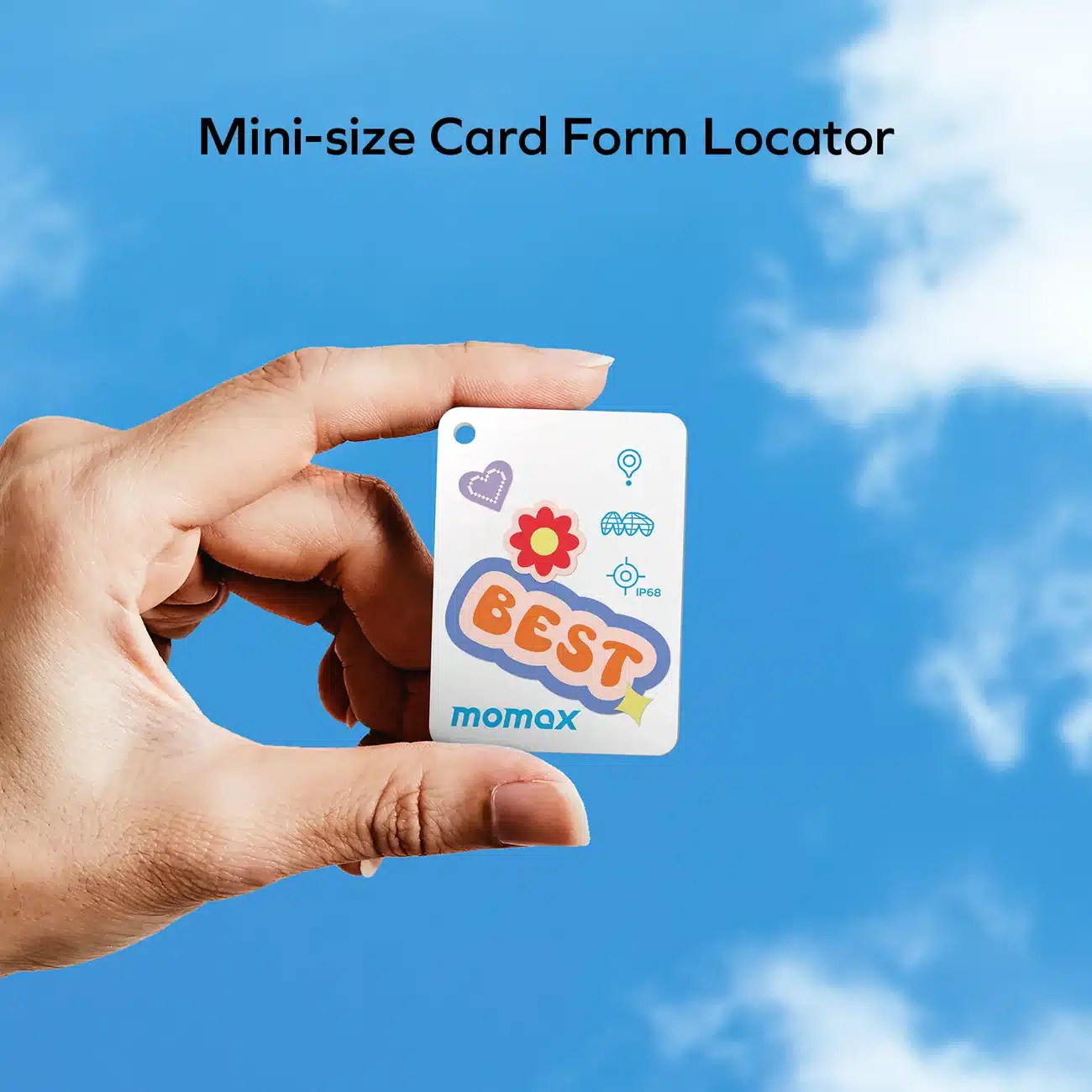 Momax PinCard² X Mini BR22 Rechargeable Find My Locator 4