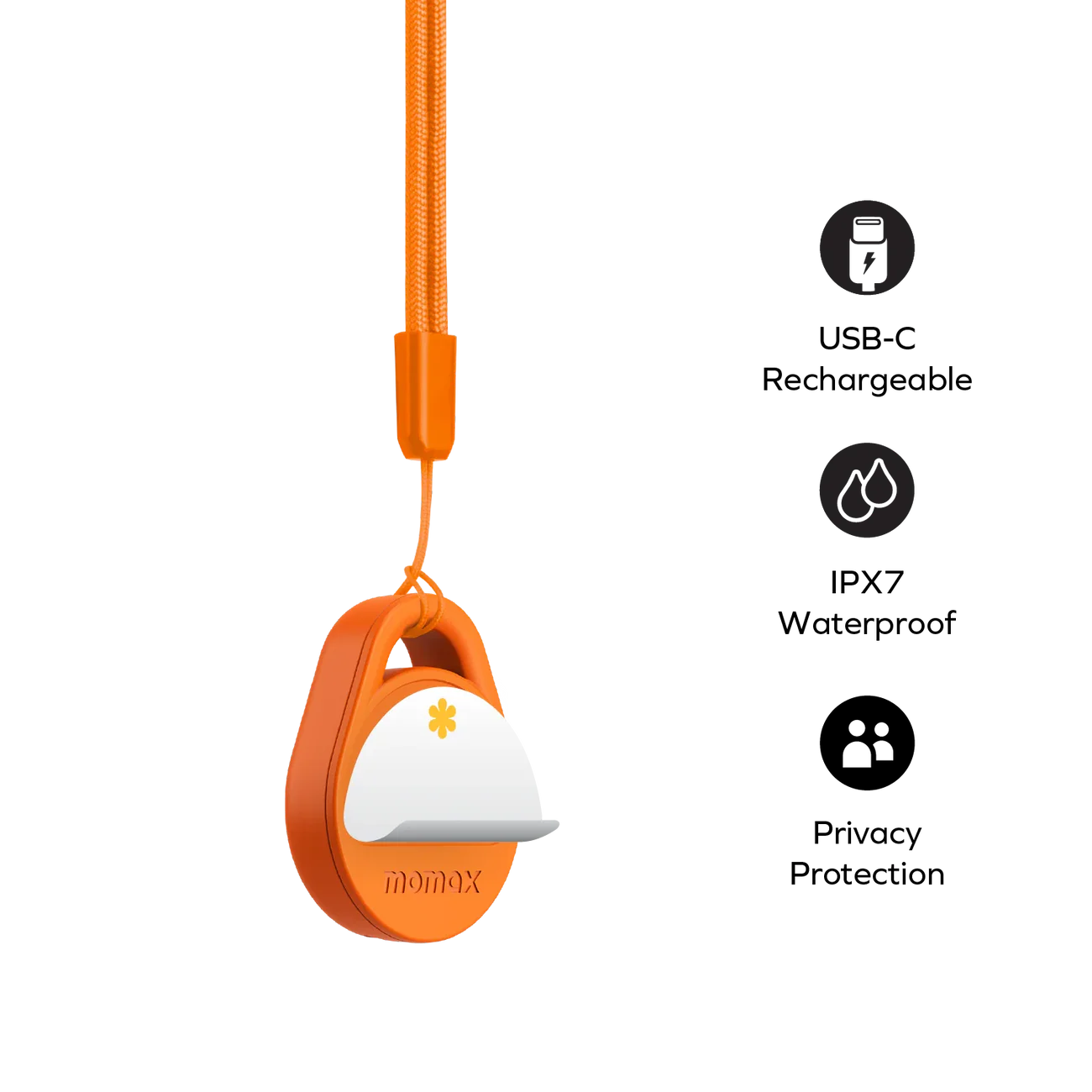 Momax Pinpop² X BR20 Rechargeable Find My Locator 1