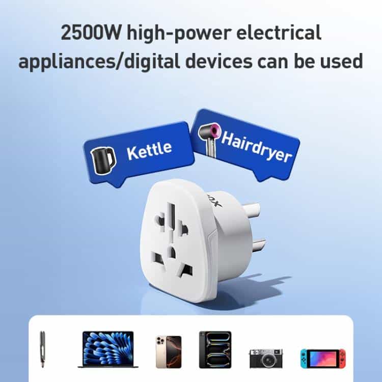 Momax UA13 2500W 1 World Global Adapter Socket 1