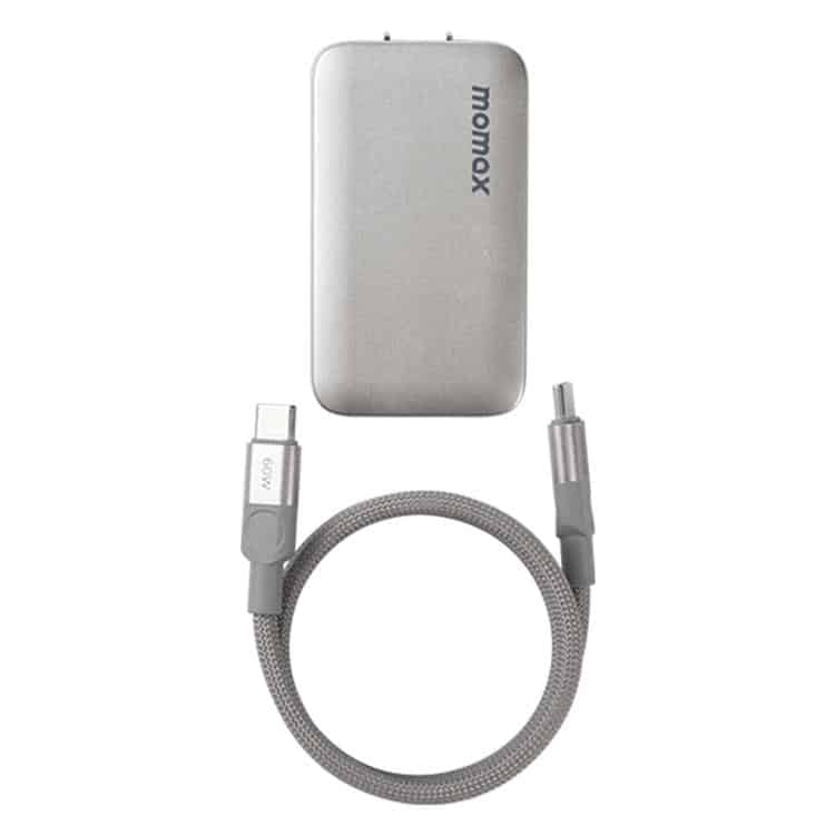 Momax UM79 1-Charge Ultra 45W 2-Port GaN Silm Elite Charging Essential (2) Momax UM79 1-Charge Ultra 45W 2-Port GaN Silm Elite Charging Essential