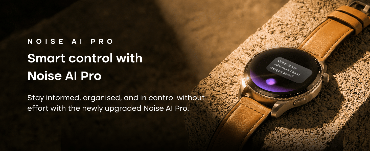 NoiseFit Halo 3 Smart Watch AMOLED AI Pro Bluetooth Calling 4