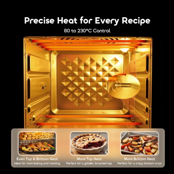 Oraimo BakeAir Pro 8-in-1 20L 230°C Large-Capacity Air Oven