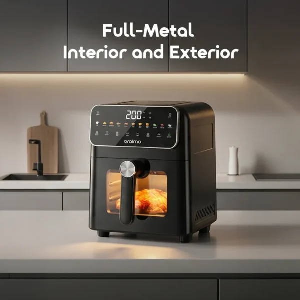 Oraimo NutriFry S1 6L 1500W 230°C High-Temp Air Fryer