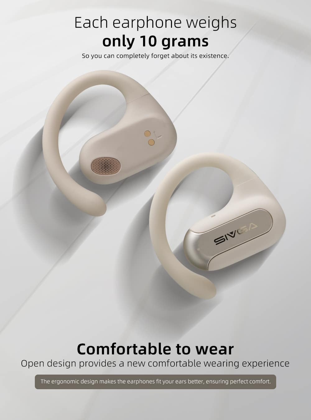 SIVGA SO2 Open ear True Wireless Sports Earbuds 3