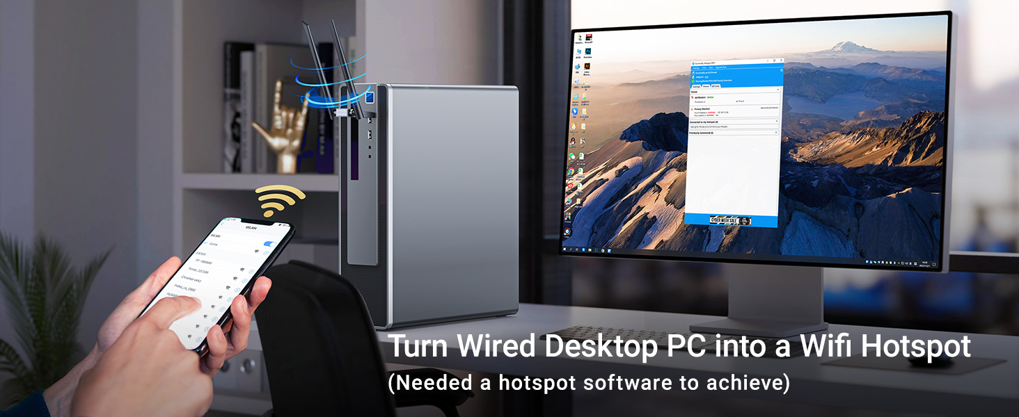 UGREEN AC1300 USB WiFi Adapter CM493 50344