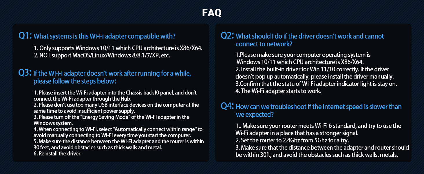 UGREEN CM763 35267 AX900 USB WiFi 6 Adapter