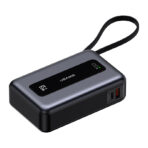 USAMS CD243 65W 3-port Fast Charging Digital Display Power Bank With Type-C Cable - XH Series