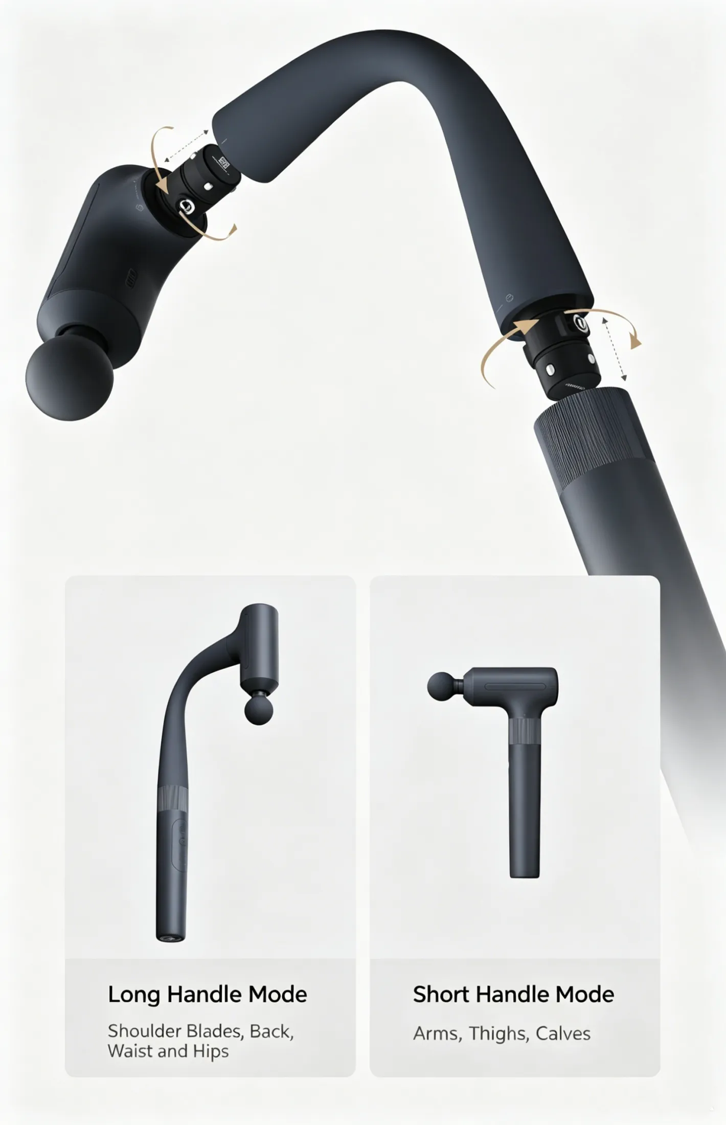 Xiaomi Long Handle Fascia Gun 3 MJJMQ09YM 1