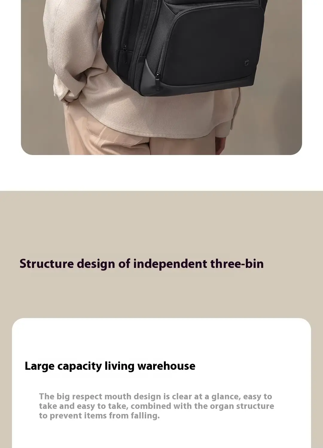 Xiaomi Mijia Business High Capacity Backpack 2