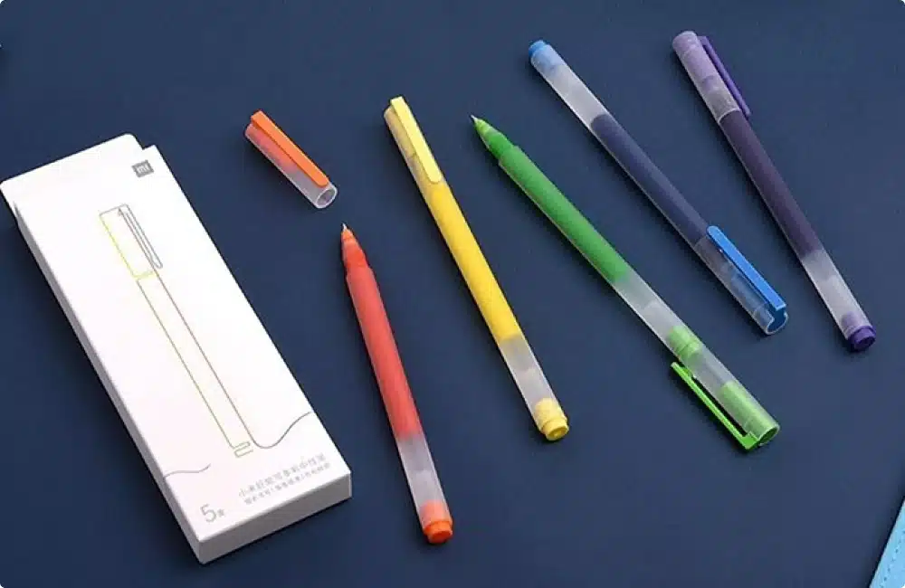 Xiaomi Mijia Colorful Gel Pen Set 5pcs 1