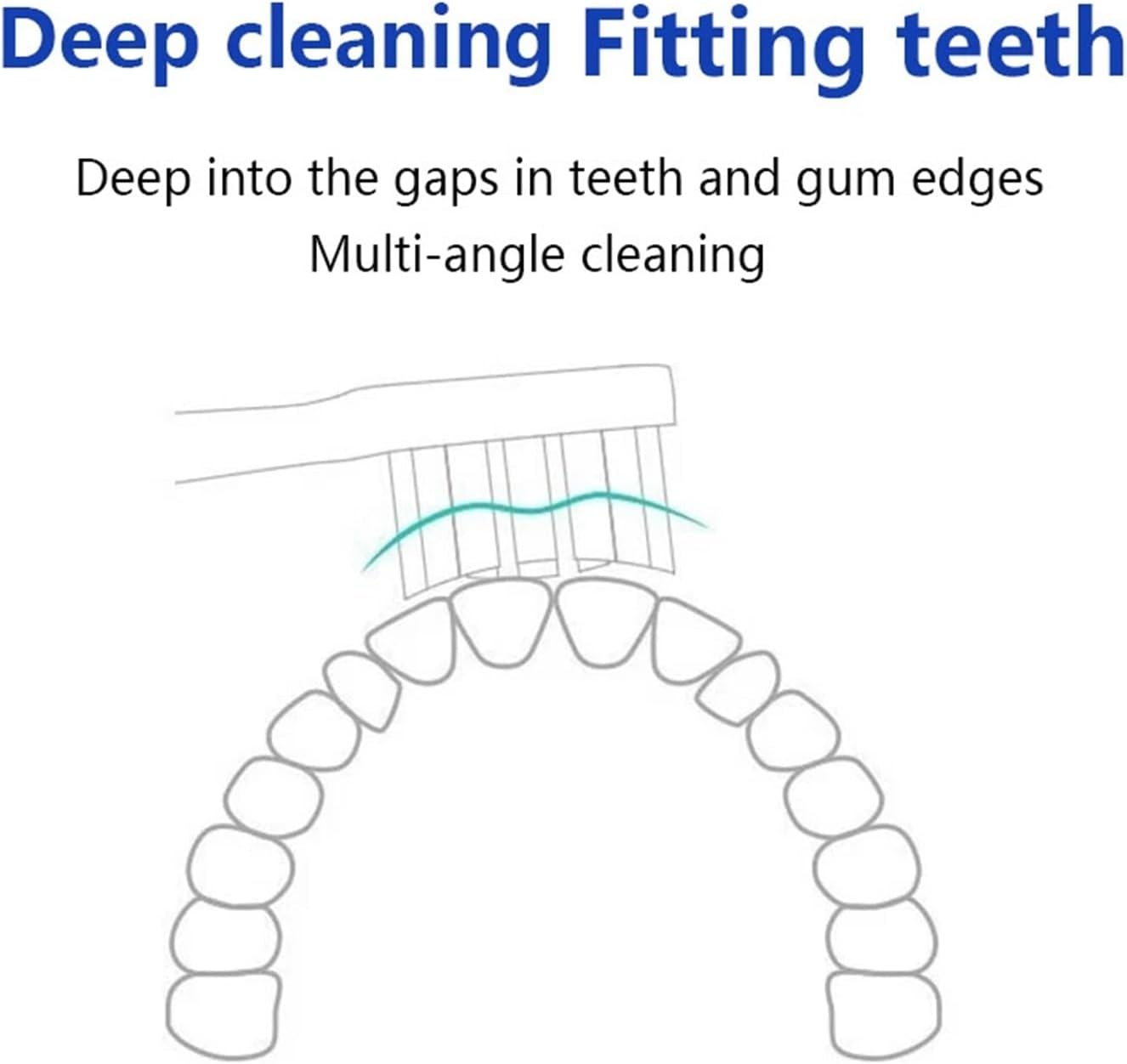 Xiaomi Mijia T200 Replacement Toothbrush Head 1