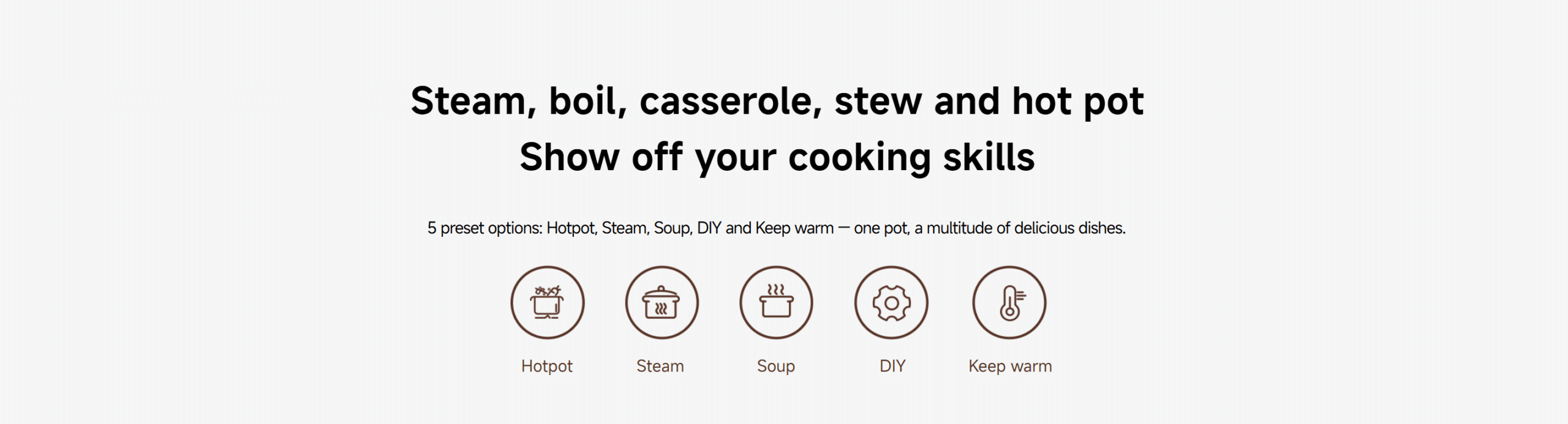 Xiaomi Multifunctional Cooker 1.5L MEC01