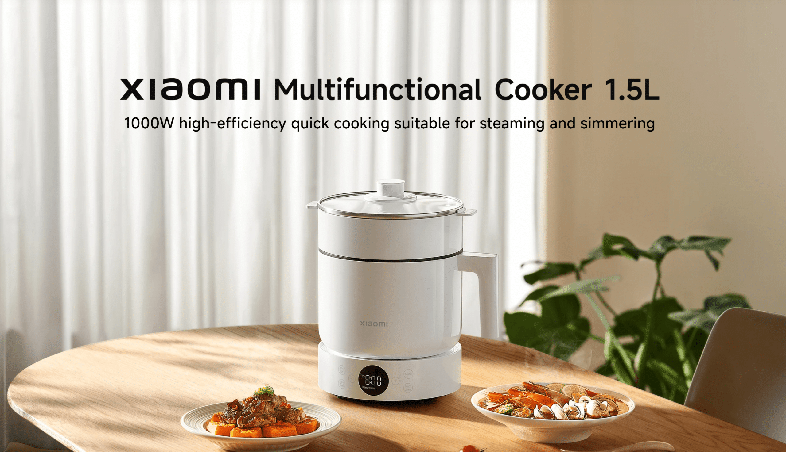 Xiaomi Multifunctional Cooker 1.5L MEC01 3 scaled