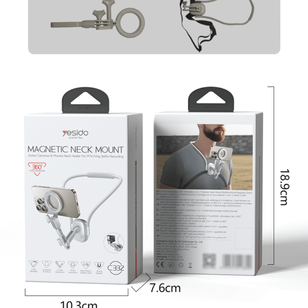 Yesido C332 Magnetic Neck Mount